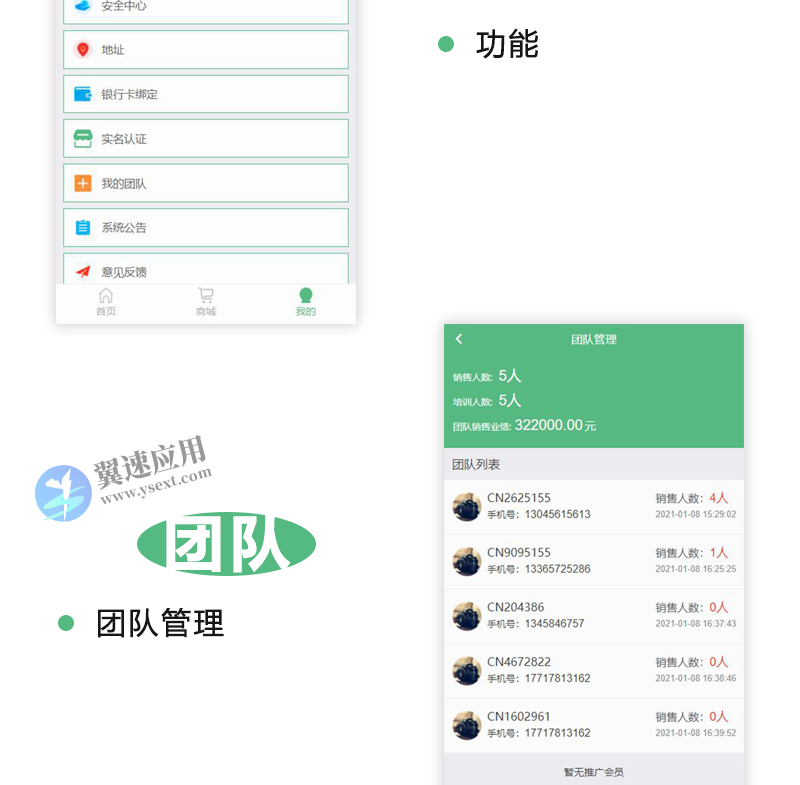 Thinkphp内核分销代理微商新零售商城源码