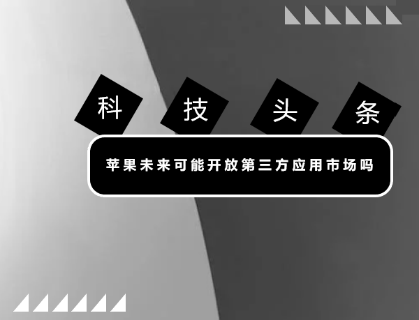苹果系统未来有可能开放第三方应用市场吗