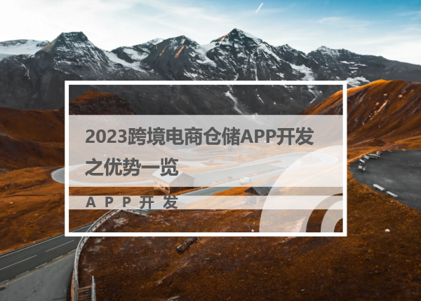2023跨境电商仓储APP开发之优势一览