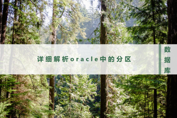详细解析oracle中的分区表