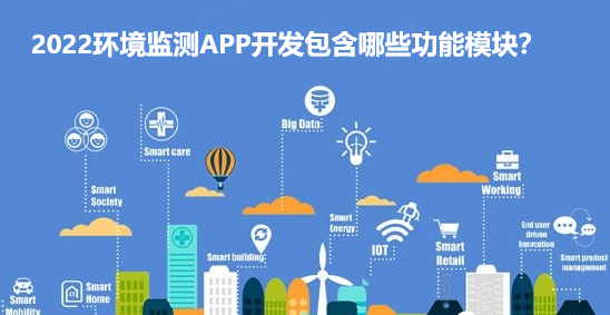 2022环境监测APP开发包含哪些功能模块？
